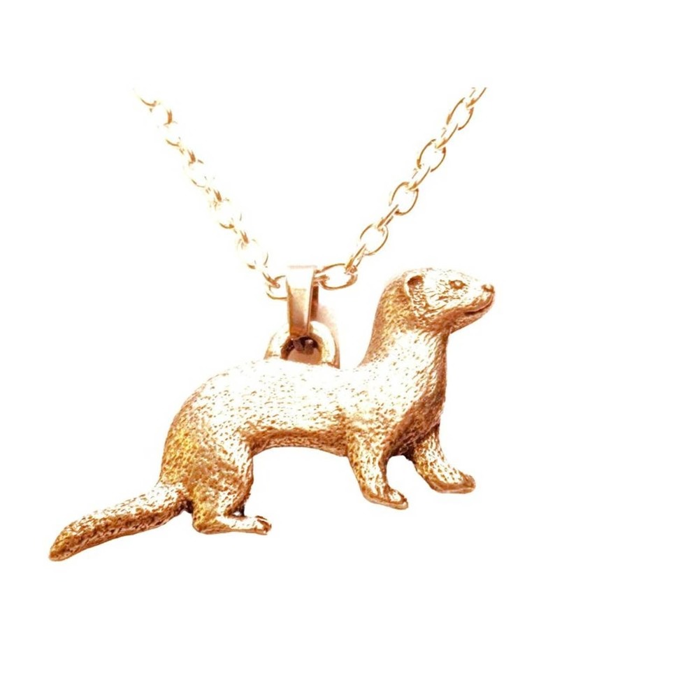 Large  Ferret Necklace 264